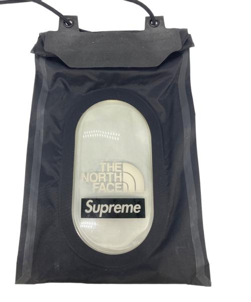 THE NORTH FACE（ザ ノース フェイス）THE NORTH FACE (ザ ノース フェイス) SUPREME (シュプリーム) Outer Tape Seam Neck Pouch ブラックの古着・服飾アイテム