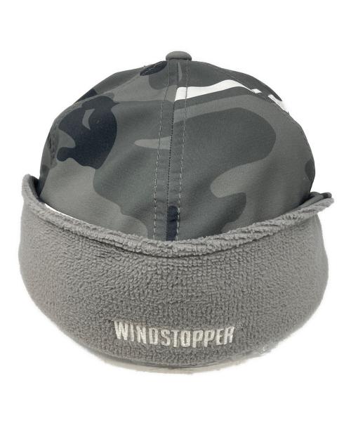 SUPREME（シュプリーム）SUPREME (シュプリーム) New Era (ニューエラ) WINDSTOPPER Earflap Box Logo Cap/ウィンドストッパー フラップ ボックスロゴ キャップ グレー サイズ:7　1/2の古着・服飾アイテム