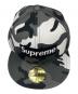 中古・古着 SUPREME (シュプリーム) New Era (ニューエラ) WINDSTOPPER Earflap Box Logo Cap/ウィンドストッパー フラップ ボックスロゴ キャップ グレー サイズ:7　1/2：8000円