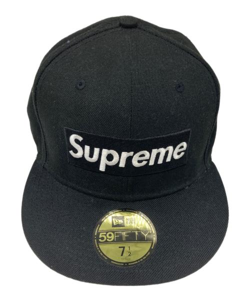 SUPREME（シュプリーム）SUPREME (シュプリーム) New Era (ニューエラ) BOX LOGO CAP ブラック サイズ:7　1/2の古着・服飾アイテム