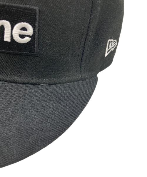 SUPREME（シュプリーム）SUPREME (シュプリーム) New Era (ニューエラ) BOX LOGO CAP ブラック サイズ:7　1/2の古着・服飾アイテム