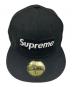 中古・古着 SUPREME (シュプリーム) New Era (ニューエラ) BOX LOGO CAP ブラック サイズ:7　1/2：9000円