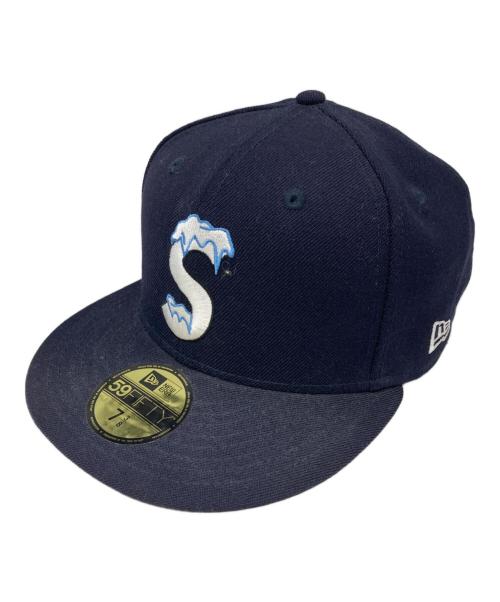 SUPREME（シュプリーム）Supreme (シュプリーム) New Era (ニューエラ) S Logo Cap ネイビー サイズ:7　3/8 未使用品の古着・服飾アイテム
