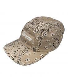 SUPREME（シュプリーム）の古着「キャップ」｜ベージュ