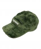 SUPREMEシュプリーム）の古着「Fuzzy Camp Cap」｜グリーン