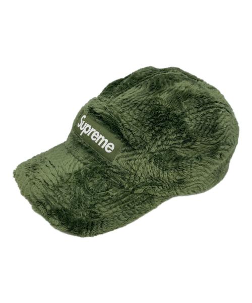 SUPREME（シュプリーム）Supreme (シュプリーム) Fuzzy Camp Cap グリーンの古着・服飾アイテム