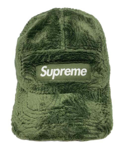 SUPREME（シュプリーム）Supreme (シュプリーム) Fuzzy Camp Cap グリーンの古着・服飾アイテム