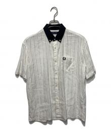 FRED PERRY（フレッドペリー）の古着「B.D SHORT SLEEVE SHIRTS」｜ホワイト