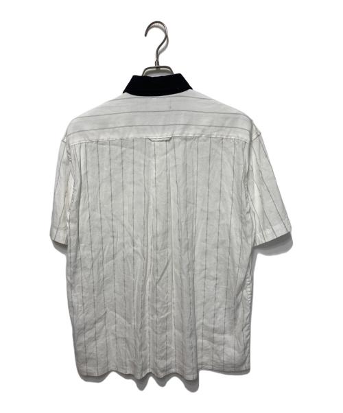 FRED PERRY（フレッドペリー）FRED PERRY (フレッドペリー) B.D SHORT SLEEVE SHIRTS ホワイト サイズ:Mの古着・服飾アイテム