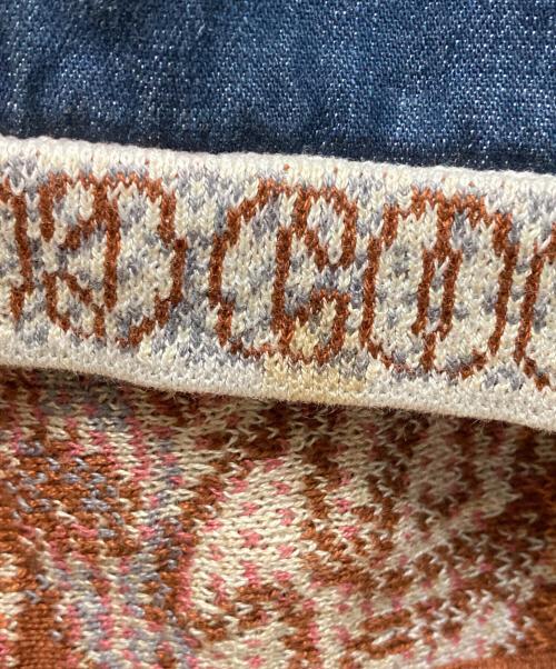 Coogi（クージー）Coogi (クージー) 3Dフーデッドニット ブラウン サイズ:3XLの古着・服飾アイテム