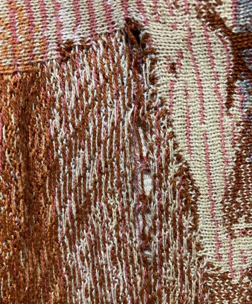 Coogi（クージー）Coogi (クージー) 3Dフーデッドニット ブラウン サイズ:3XLの古着・服飾アイテム
