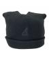 KANGOL (カンゴール) 耳付アクリル ニットキャップ ブラック：5000円