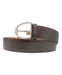 HERMES（エルメス）の古着「レザーベルト」｜ブラウン