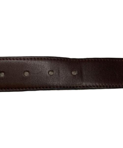 HERMES（エルメス）HERMES (エルメス) レザーベルト ブラウンの古着・服飾アイテム