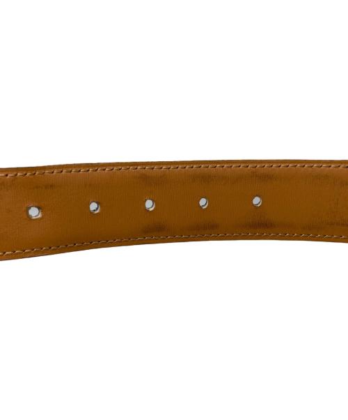 HERMES（エルメス）HERMES (エルメス) レザーベルト ブラウンの古着・服飾アイテム