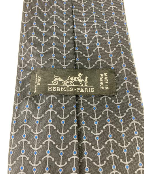 HERMES（エルメス）HERMES (エルメス) ネクタイ ネイビー サイズ:158×8の古着・服飾アイテム