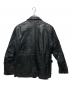 Blackbarrett by Neil Barrett (ブラックバレット) 中綿レザージャケット ブラック サイズ:3：6000円