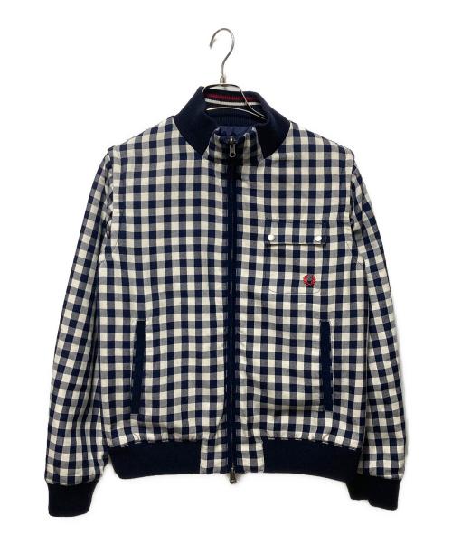 FRED PERRY（フレッドペリー）FRED PERRY (フレッドペリー) リバーシブルジャケット ネイビー サイズ:Lの古着・服飾アイテム