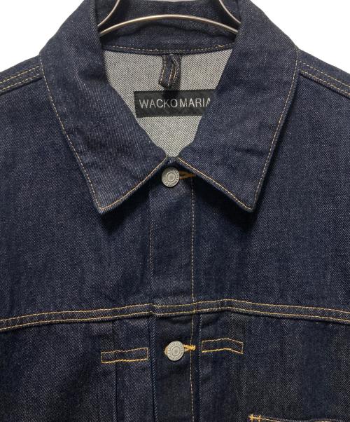 WACKO MARIA（ワコマリア）WACKO MARIA (ワコマリア) DENIM TRUCKER JACKET/デニムトラッカージャケット インディゴ サイズ:XLの古着・服飾アイテム