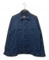 FTC（エフティーシー）の古着「GAUZE PLAID SHIRT/ガーゼプラッドシャツ」｜ブラック×ブルー