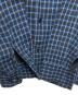 中古・古着 FTC (エフティーシー) GAUZE PLAID SHIRT/ガーゼプラッドシャツ ブラック×ブルー サイズ:Ｍ：5000円