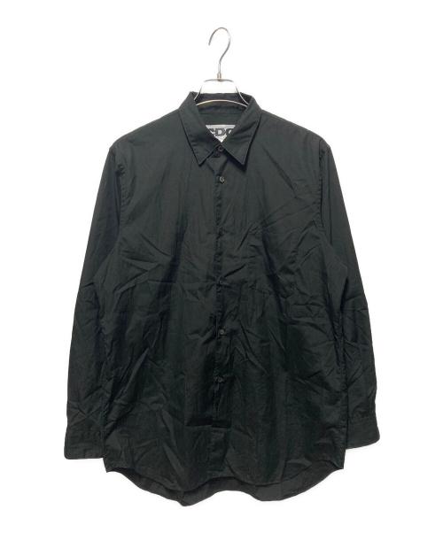 CDG（シーディージー）CDG (シーディージー) バックプリントシャツ ブラック サイズ:Ｌの古着・服飾アイテム