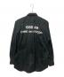CDG (シーディージー) バックプリントシャツ ブラック サイズ:Ｌ：12000円