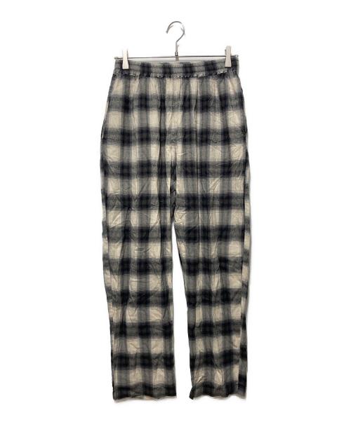 ONE FIFTH（ワンフィフス）ONE FIFTH (ワンフィフス) チェックパンツ ホワイト サイズ:1の古着・服飾アイテム