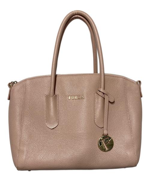 FURLA（フルラ）FURLA (フルラ) 2WAYハンドバッグ ピンクの古着・服飾アイテム