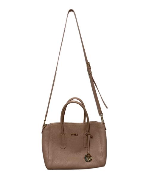 FURLA（フルラ）FURLA (フルラ) 2WAYハンドバッグ ピンクの古着・服飾アイテム