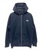 THE NORTH FACEザ ノース フェイス）の古着「Square Logo Full Zip/スクエアロゴフルジップ」｜ネイビー