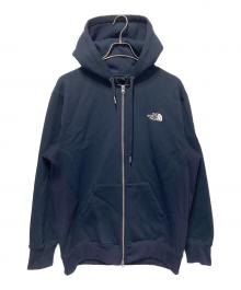 THE NORTH FACE（ザ ノース フェイス）の古着「Square Logo Full Zip/スクエアロゴフルジップ」｜ネイビー