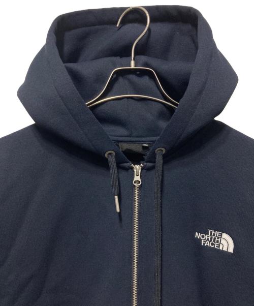 THE NORTH FACE（ザ ノース フェイス）THE NORTH FACE (ザ ノース フェイス) Square Logo Full Zip/スクエアロゴフルジップ ネイビー サイズ:XLの古着・服飾アイテム