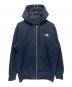 THE NORTH FACE（ザ ノース フェイス）の古着「Square Logo Full Zip/スクエアロゴフルジップ」｜ネイビー