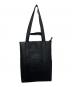 ATTITU（アティテュ）の古着「LEATHER LAPTOP TOTE M」｜ブラック