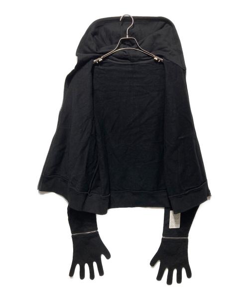 USED（ユーズド）USED (ユーズド) Glove Zip Hoodie ブラック サイズ:freeの古着・服飾アイテム