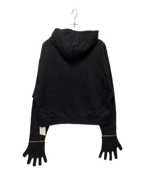 USED（ユーズド）USED (ユーズド) Glove Zip Hoodie ブラック サイズ:freeの古着・服飾アイテム