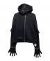 USED（ユーズド）の古着「Glove Zip Hoodie」｜ブラック