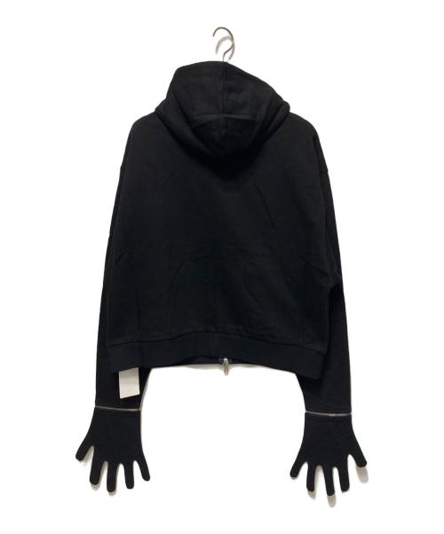 USED（ユーズド）USED (ユーズド) Glove Zip Hoodie/グローブジップフーディ ブラック サイズ:free 未使用品の古着・服飾アイテム