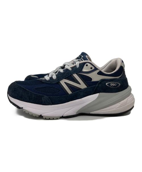 NEW BALANCE（ニューバランス）NEW BALANCE (ニューバランス) W990NV6 ネイビー サイズ:22の古着・服飾アイテム