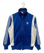 adidasアディダス）の古着「トラックジャケット」｜ブルー