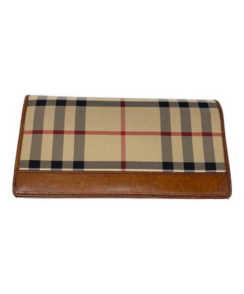 BURBERRY（バーバリー）BURBERRY (バーバリー) ノヴァチェック長財布 マルチカラーの古着・服飾アイテム
