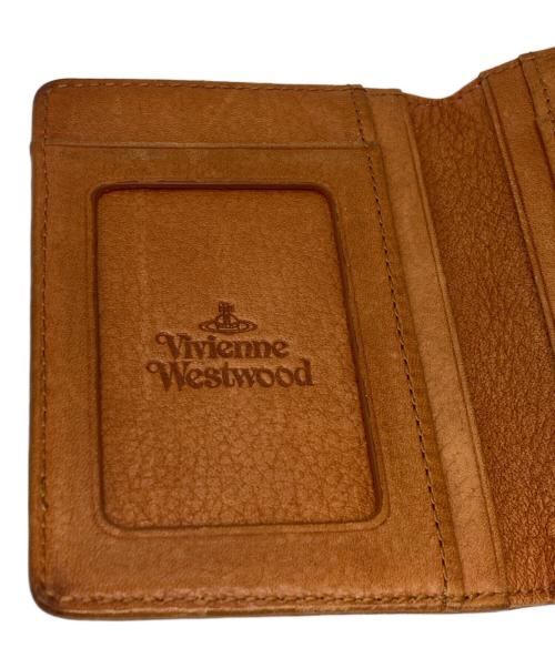 Vivienne Westwood（ヴィヴィアンウエストウッド）Vivienne Westwood (ヴィヴィアンウエストウッド) レザーパスケース ブラウンの古着・服飾アイテム
