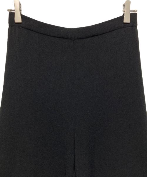 CELINE（セリーヌ）CELINE (セリーヌ) ニットワイドパンツ ブラック サイズ:38の古着・服飾アイテム