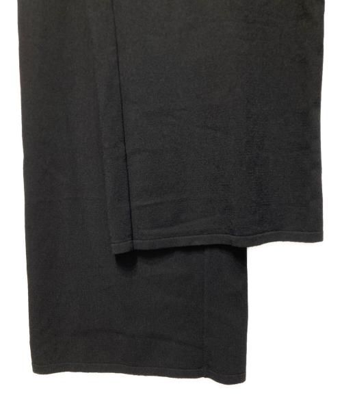 CELINE（セリーヌ）CELINE (セリーヌ) ニットワイドパンツ ブラック サイズ:38の古着・服飾アイテム