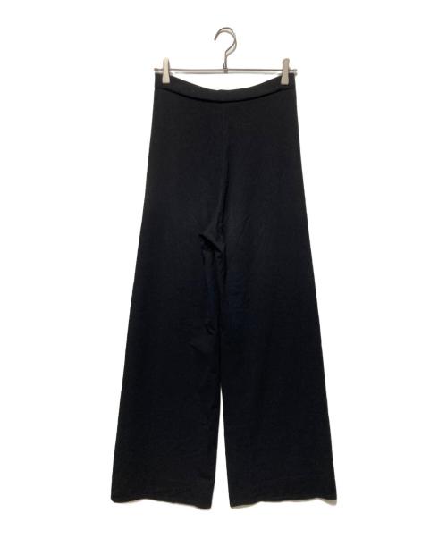 CELINE（セリーヌ）CELINE (セリーヌ) ニットワイドパンツ ブラック サイズ:38の古着・服飾アイテム