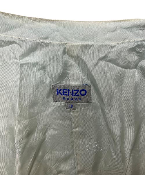 KENZO（ケンゾー）KENZO (ケンゾー) オールド小花柄ベスト ベージュ サイズ:3の古着・服飾アイテム