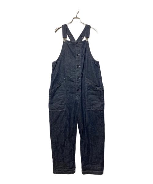 HARVESTY（ハーベスティー）HARVESTY (ハーベスティー) ノンフェイドデニムオーバーオール インディゴ サイズ:1の古着・服飾アイテム