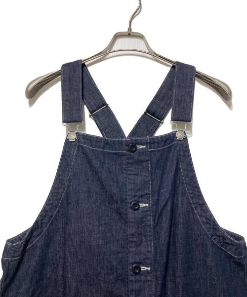 HARVESTY（ハーベスティー）HARVESTY (ハーベスティー) ノンフェイドデニムオーバーオール インディゴ サイズ:1の古着・服飾アイテム