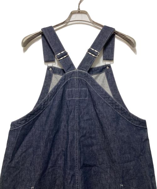 HARVESTY（ハーベスティー）HARVESTY (ハーベスティー) ノンフェイドデニムオーバーオール インディゴ サイズ:1の古着・服飾アイテム